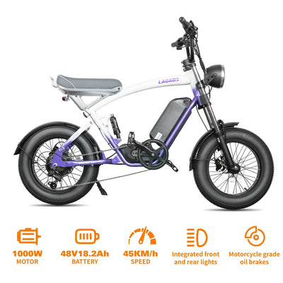 CityBeast eBike All-Terrain Bike 1000W 48V18.2AH Battery 6 Months Free Service
