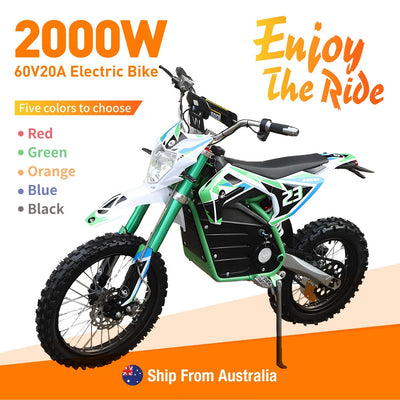 Bucephalus Mini Off Road eBike 2000W Max 55KM/H 14inch 6 Months Free Service