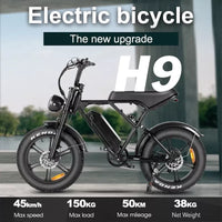 Lagads Falcon H9 eBike Hydraulic Brake 48V 15Ah Battery 6 Months Free Service