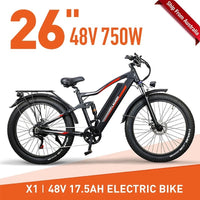 Lagads XMen X1 eBike 48V750W 17.5Ah Battery 6 Months Free Service