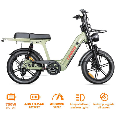 MotoMoto Ebike Fat Tyre Best Commuter eBike 48V 18.2AH 6 Months Free Service