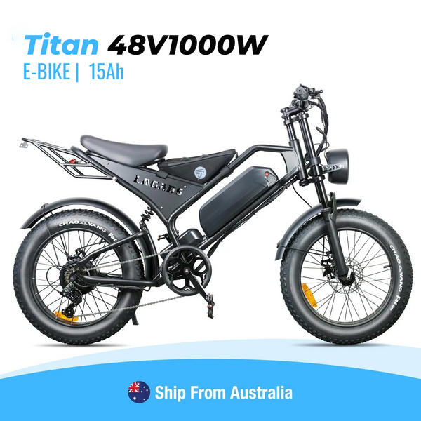 Titan ebike 15Ah eBike 48V1000W Months Free Service