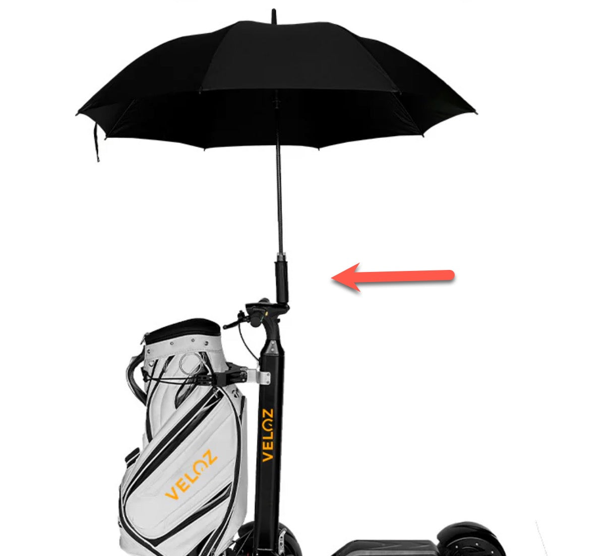 Umbrella Holder for Veloz Golf Electric Scooter