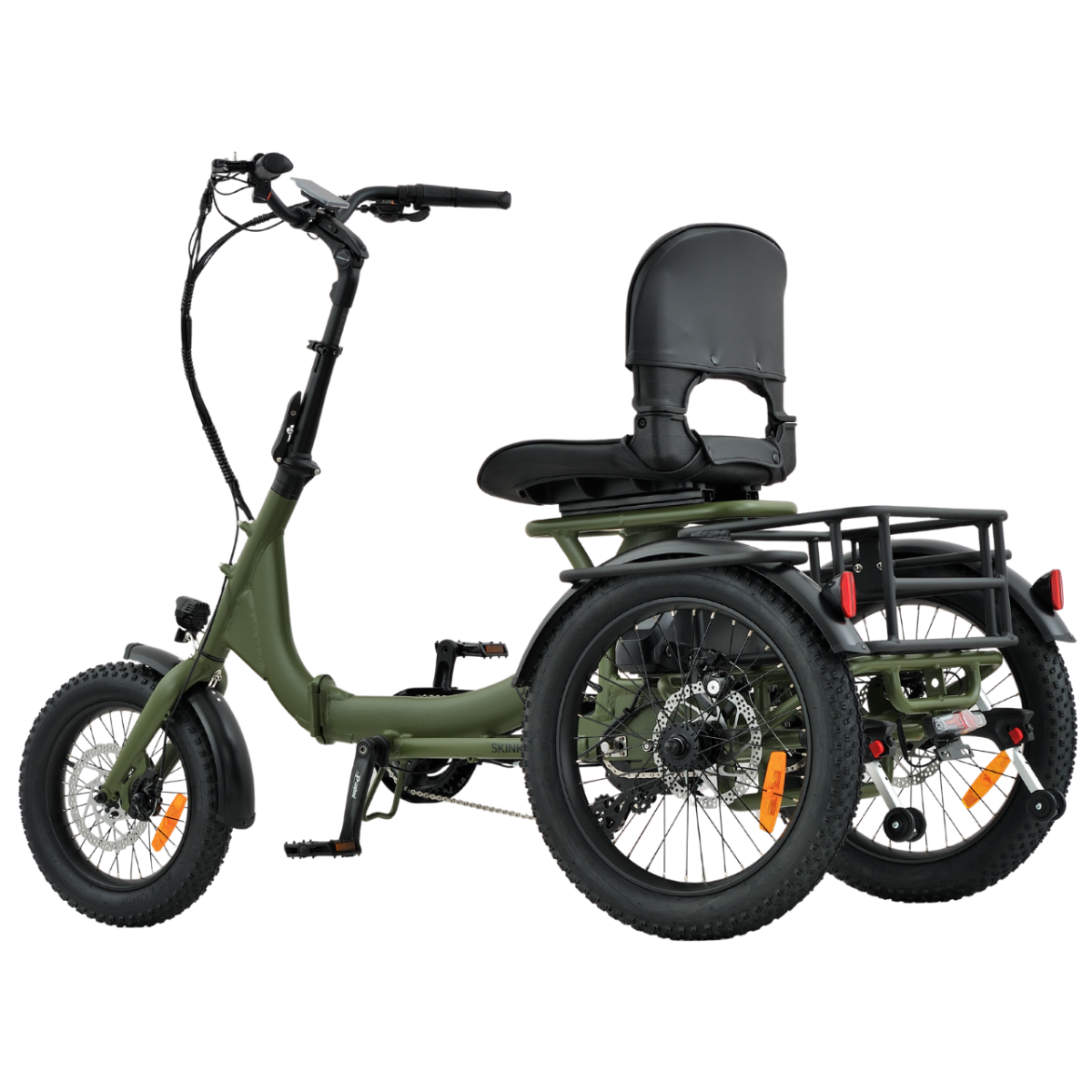 Karda Skink eTrike with Reverse  Low-Step Wide Seat  6 Months Free Service