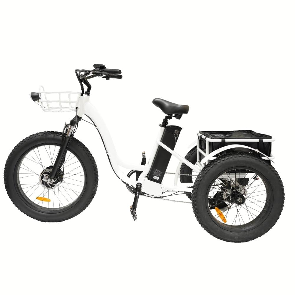 Veloz Electric Trike Bike 500w Motor 120 Km Autonomy 150 Kilos weight load | 6 Months Free Service | Approved NDIS - EOzzie Electric Vehicles