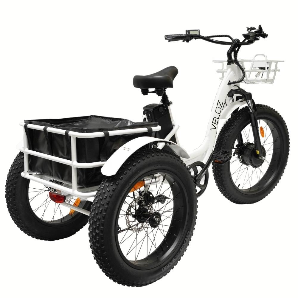 Veloz Grand Prix Electric Trike Bike 500 750W Motor 120 Km Autonomy 20