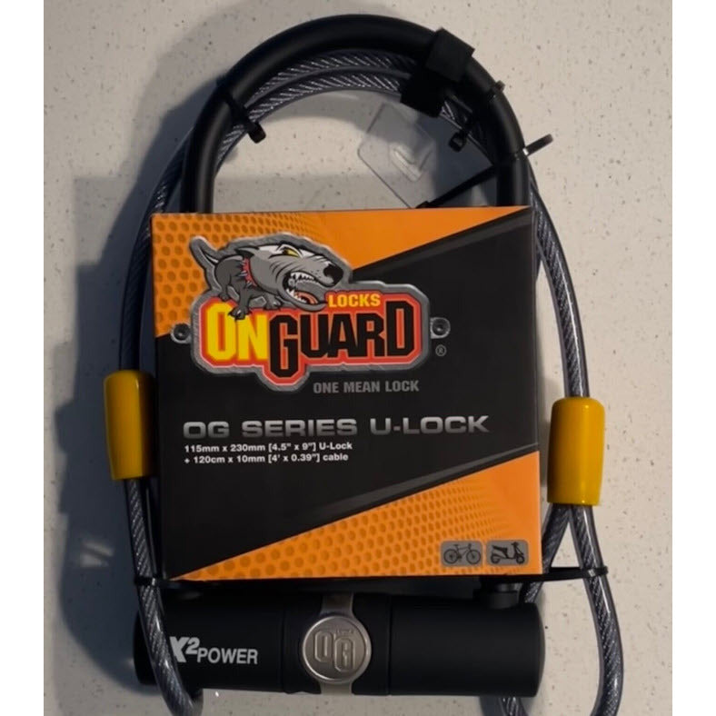 Lock plus Cable for Electric Scooter or Electric Bike