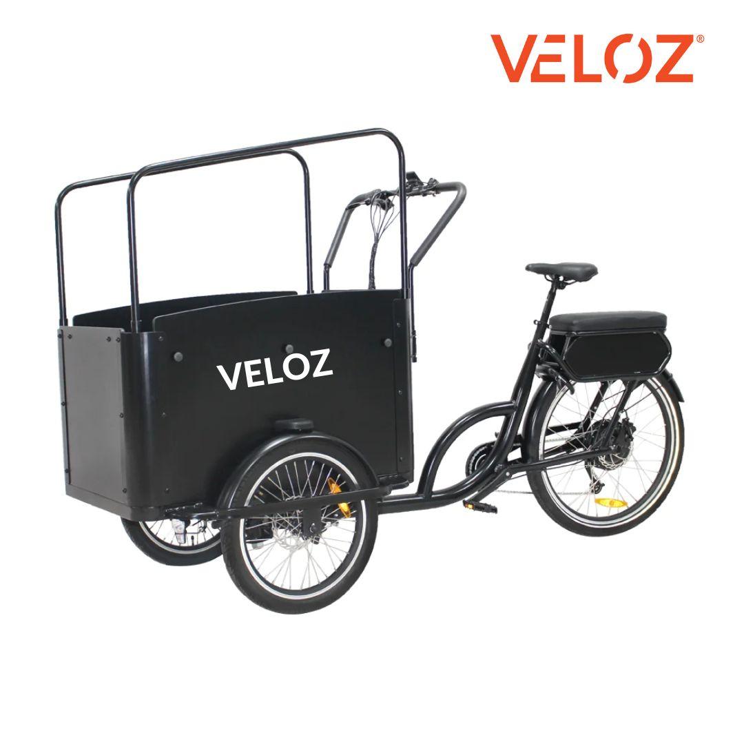 Veloz Electric Cargo Trike 500W Motor 200 Kilos weight load Months F