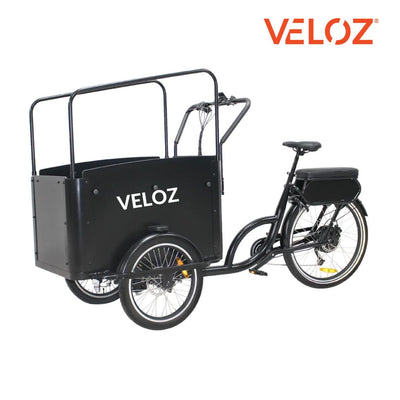 Veloz Electric Cargo Trike 500W Motor 200 Kilos weight load 6 Months Free Service