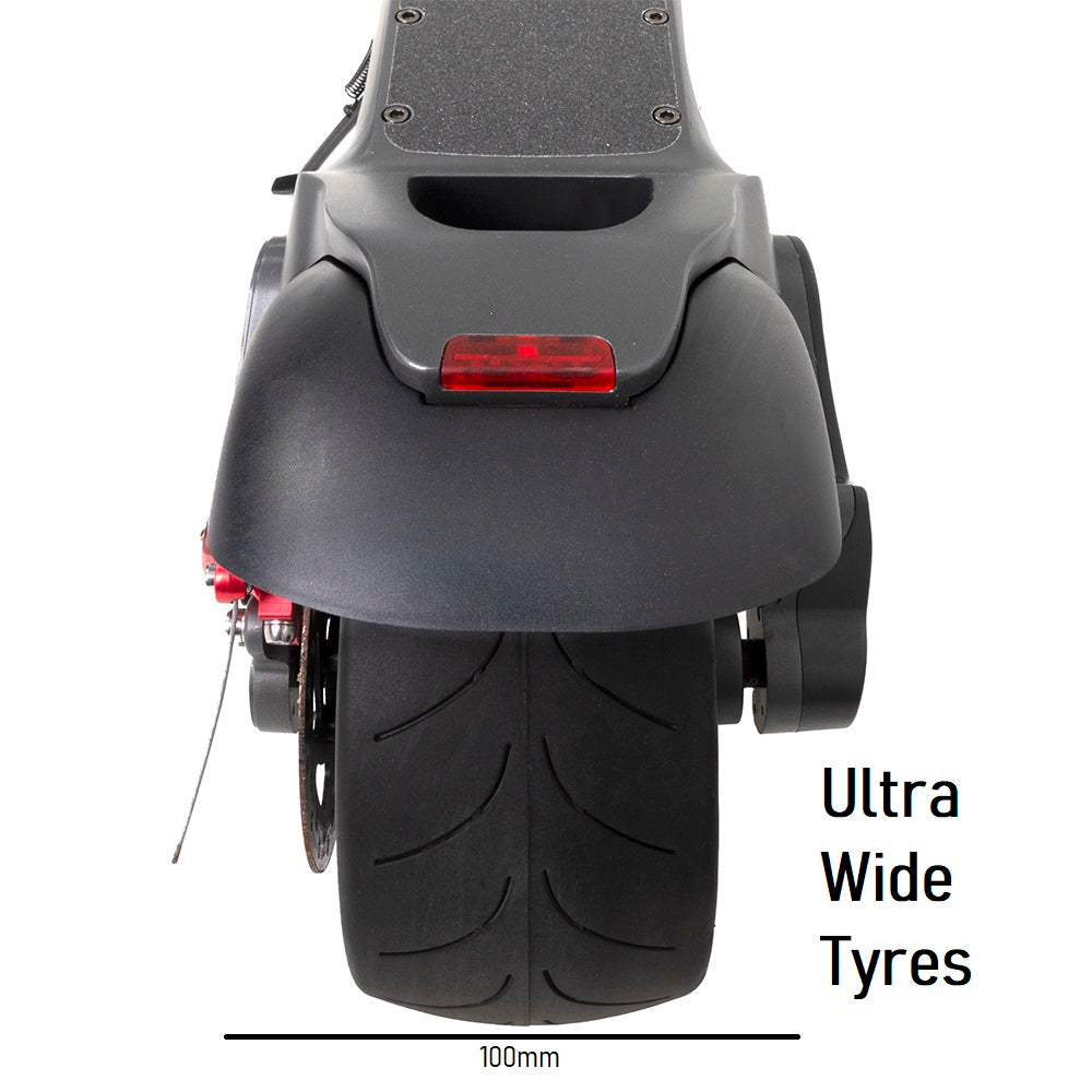 Electric Scooter Wide Wheel EOzzie W-Fat Tyre - E-ozzie Electric Vehicles