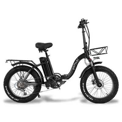 KRISTALL Y20 48V15AH 750W FAT TIRE FOLDING EBIKE WITH HYDRAULIC BRAKES - EOzzie Electric Vehicles