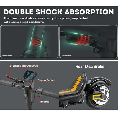 Electric Scooter AZ M365 Model A7 350Watts Folding 6 Months Free Service