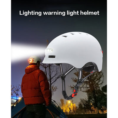 HELMET FRONT & REAR LIGHTS Bicycle/ Scooter Safety helmet - EOzzie Electric Vehicles