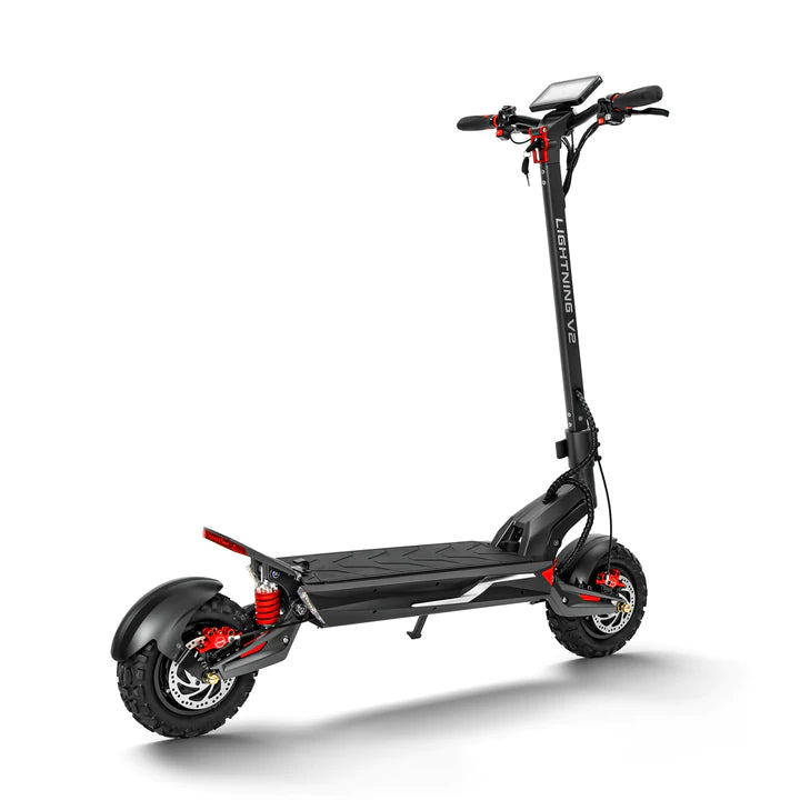 Electric Scooter Dragon LIGHTNING V2 - DUAL MOTOR MAX - EOzzie Electric Vehicles