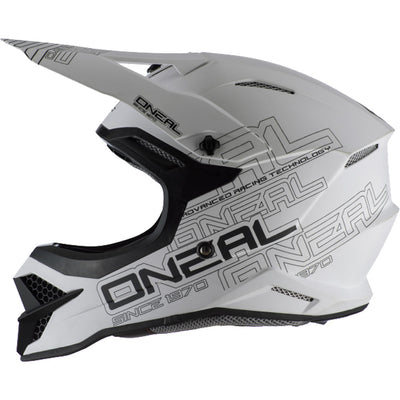 ONEAL 2022 3 SERIES FLAT 2.0 WHITE HELMET - EOzzie Electric Vehicles
