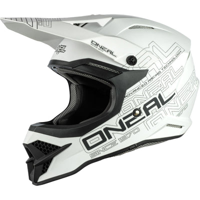 ONEAL 2022 3 SERIES FLAT 2.0 WHITE HELMET - EOzzie Electric Vehicles