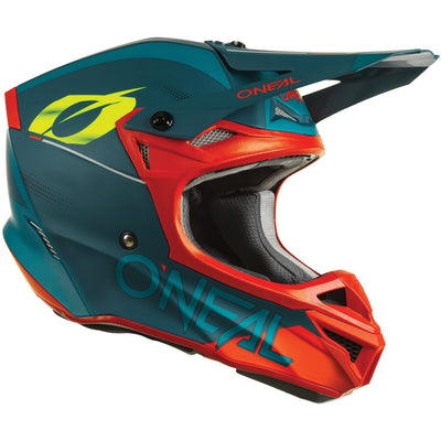 Oneal 2022 5 SRS Haze V.22 Blue/Red Helmet