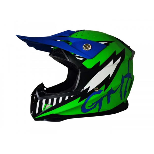 Lime green dirt bike helmet sale