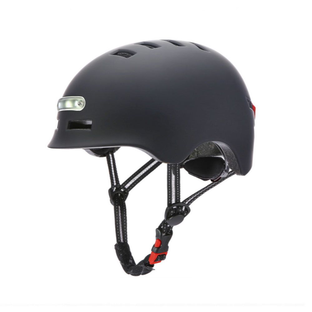 Helmet with Front & Rear Light for Bike and Scooter