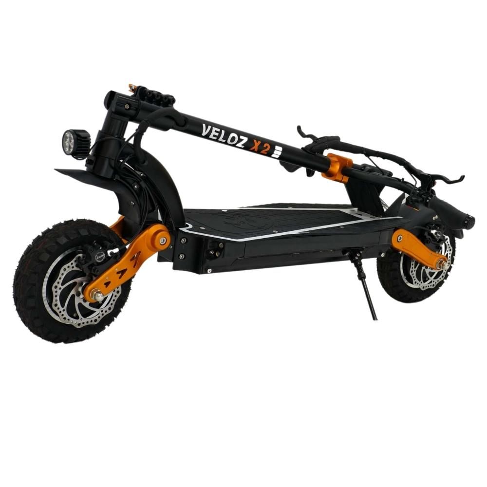 Electric Scooter VELOZ X2 Dual Motor 2400W peak 65 KM/HR 18Ah/ 23Ah Battery Hydraulic brakes 6 Months Free Service - EOzzie Electric Vehicles