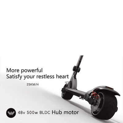 Electric Scooter Wide Wheel EOzzie W-Fat Tyre - E-ozzie Electric Vehicles