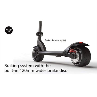 Electric Scooter Wide Wheel EOzzie W-Fat Tyre - E-ozzie Electric Vehicles