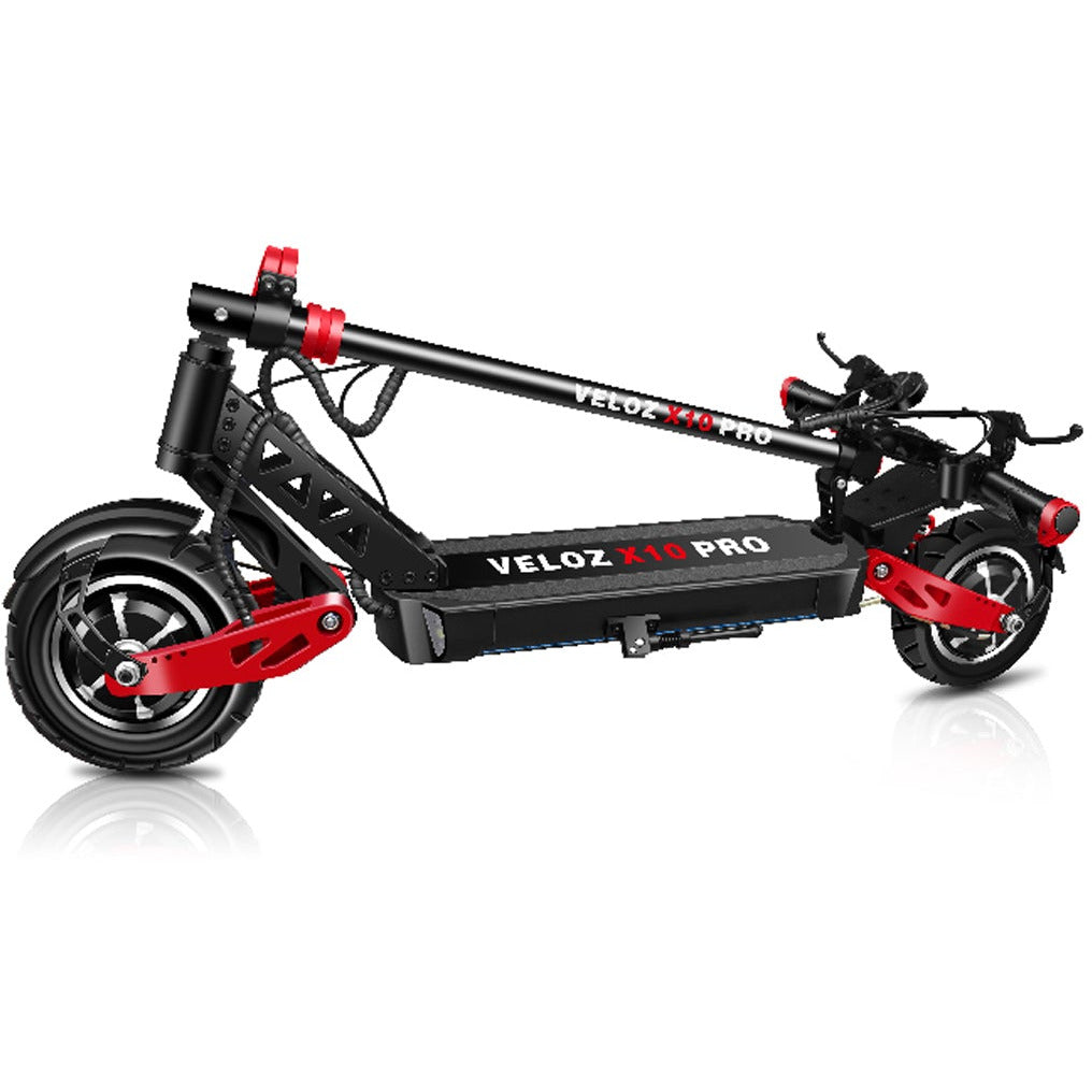 Electric Scooter VELOZ X10 PRO Dual Motor 2000W 65 KM/HR 18Ah/ 23Ah Battery 6 Months Free Service - EOzzie Electric Vehicles
